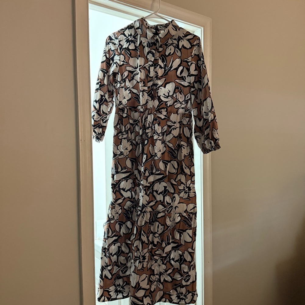 Cynthia Rowley floral maxi dress- floral